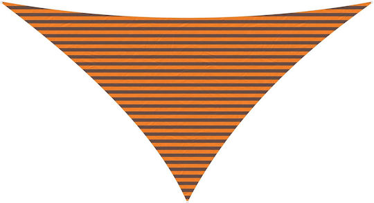 vidaXL Dreieck Sonnensegel Orange mit PU-Beschichtung 5x7x5m