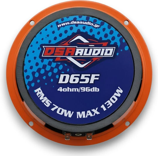 Dsa Audio D65f Autolautsprecher 6.5" 70w Leistung (RMS) Mittelklasse Stück