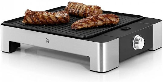 WMF Lono Table Grill Quadro Επιτραπέζια Ηλεκτρική Ψησταριά Αλουμινίου Σχάρας 1250W Ανοξείδωτη με Ρυθμιζόμενο Θερμοστάτη 27x27εκ.