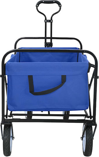 vidaXL System for Lifting / Pulling Equipment Collapsible for Load Capacity up to 200kg in Blue Colour
