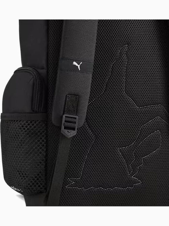 PUMA Σχολική Τσάντα Πλάτης Μαύρη 28lt