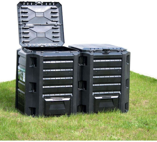 Module Compogreen Black 800lt Πλαστικός Κομποστοποιητής Κλειστού Τύπου 800lt