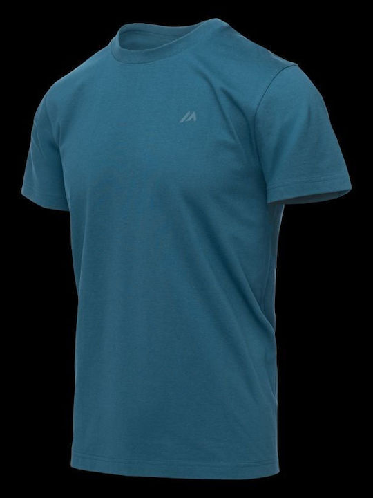 Herrenblusen Kurzarm T-Shirts Hellblau