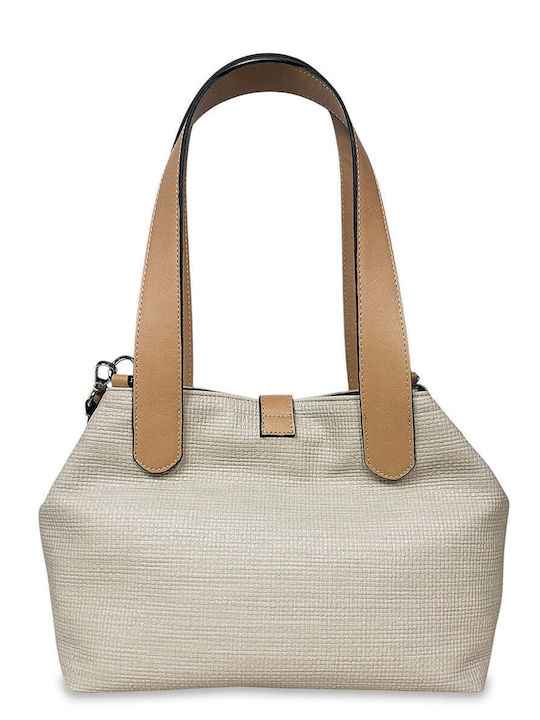 Women's Shoulder Bag Midi Beige