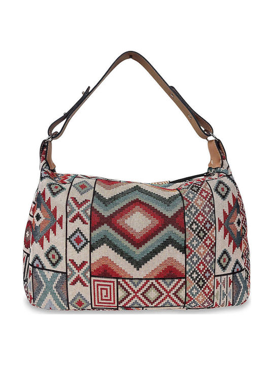 Women's Bag Hobo Cretan Multicolour