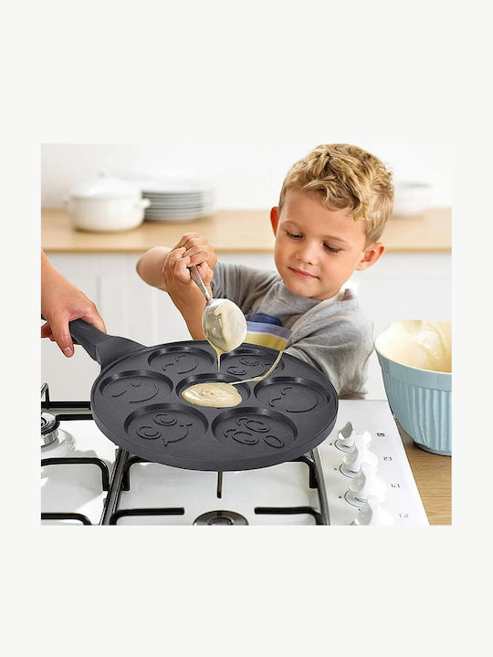 Tigaie Dublă pentru Pancakes din Aluminiu cu Acoperire de Piatră 26.5cm