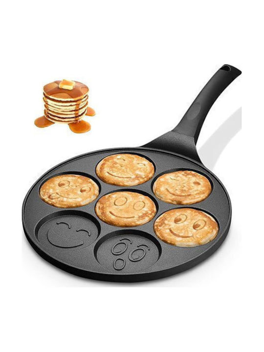Tigaie Dublă pentru Pancakes din Aluminiu cu Acoperire de Piatră 26.5cm