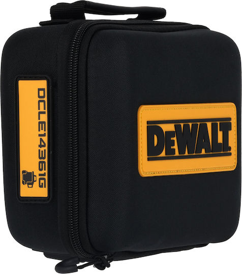 DEWALT Cross-Line Laser Level Green Beam with 45m Working Range