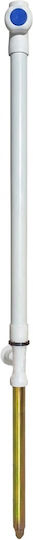 New Camp Spike Pole Κρουστικό Κοντάρι Μεταλλικό 28-22mm Λευκό
