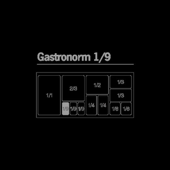 GTSA Commercial Food Container Storage Container 0.6lt 17.3x10.8x6.5cm