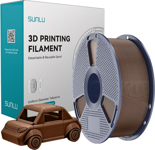 Sunlu PETG Филамент За 3D Принтер Кафяв