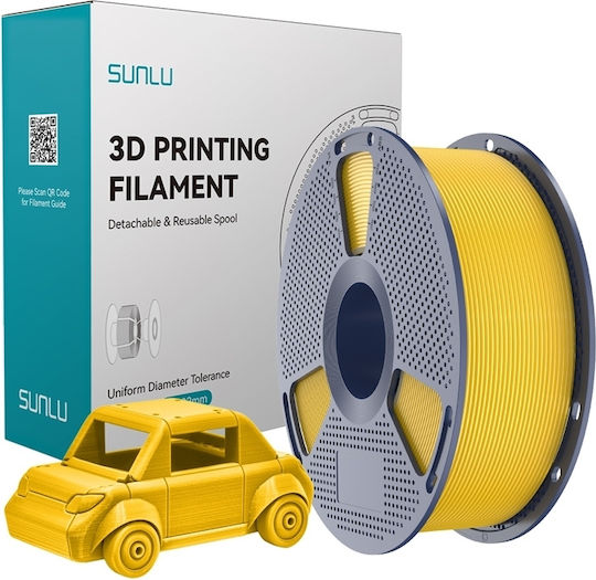 Sunlu Sunlu PETG 3D Drucker Filament Gelbes