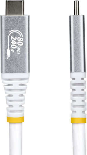 StarTech USB 2.0 Cable USB-C Male - USB-C Black 2m CC2M20GUSB4TP