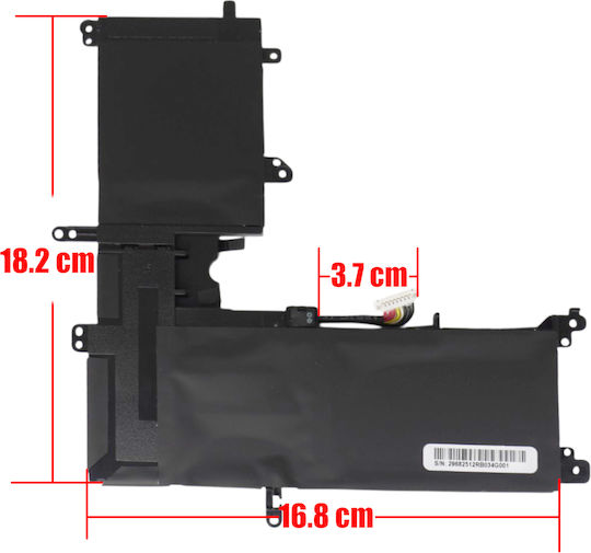 Съвместима Батерия за Asus VivoBook Asus VivoBook Flip 14 Tp410u Tp410ua Tp410uar Tp410uf Tp410ur Q405ua Ux460ua с 3553mAh