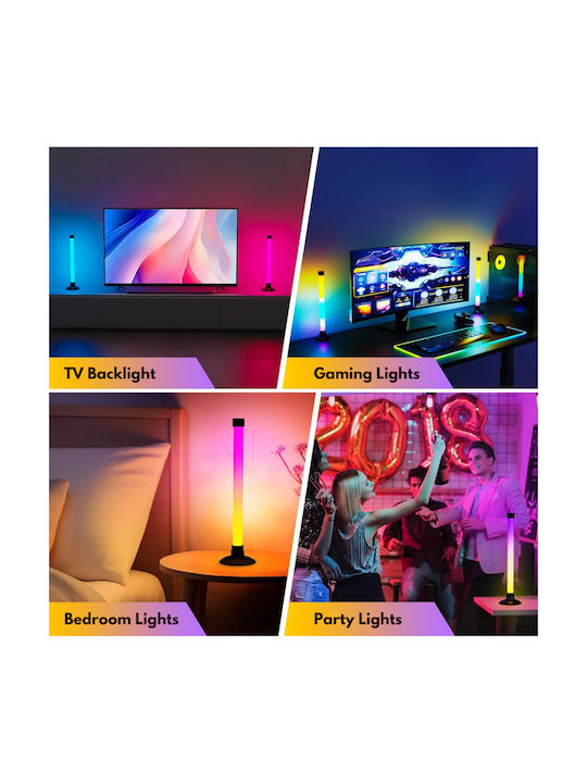 Qova Smart Dekorative Tischlampe LED RGB 2Stück