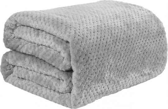 Popcorn Κουβέρτα Fleece Υπέρδιπλη 220x240εκ.
