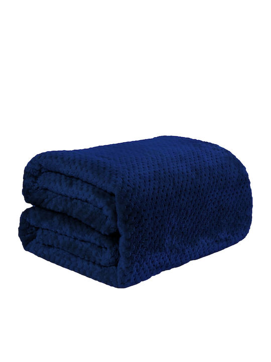 Popcorn Κουβέρτα Fleece Υπέρδιπλη 220x240εκ.