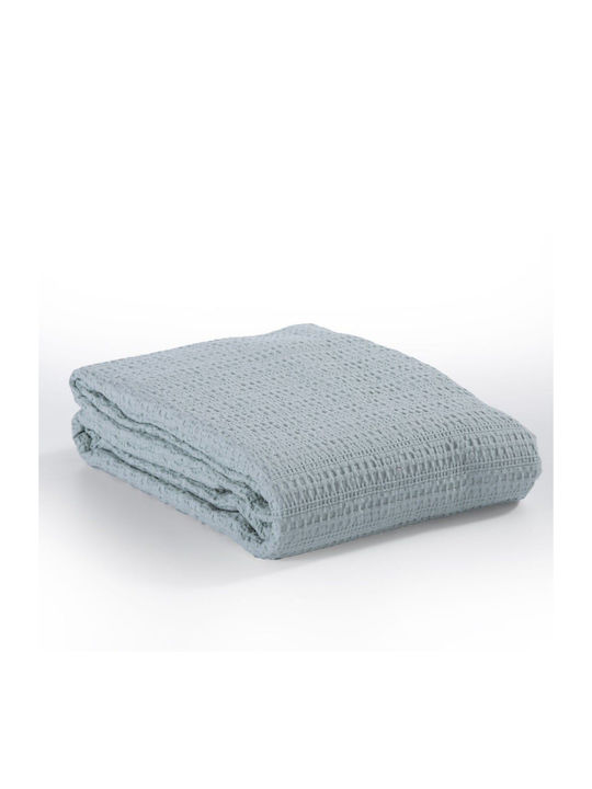 Nef-Nef Homeware Coole Piqué Decke Übergröße 220x240cm Mint