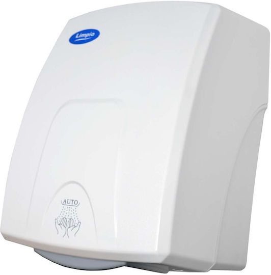 Limpio Uscător de Mâini Plastic cu Senzor Alb 1.5kW