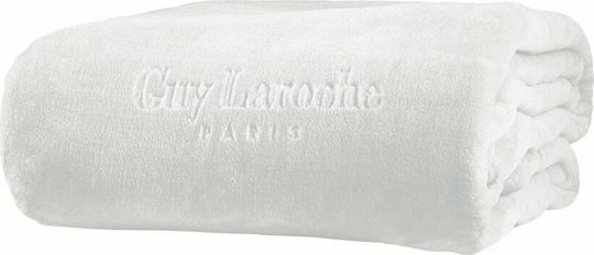 Guy Laroche Smooth Velvet Double Blanket 220x240cm Natural