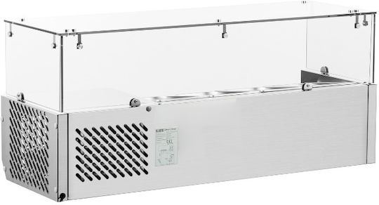 Karni Βιτρίνα Συντήρησης Επιτραπέζια 100x33.5x42cm