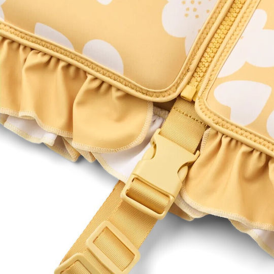 Γιλέκο Κολύμβησης Βολάν Dove Flower Lemon Yellow Liewood