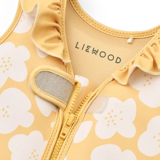 Γιλέκο Κολύμβησης Βολάν Dove Flower Lemon Yellow Liewood