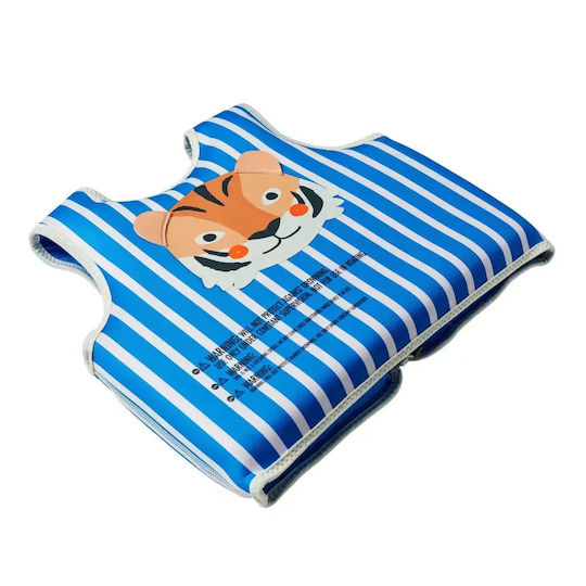 Детски Спасителен Жилет Sunnylife Tino Tiger Син 3-6 Години