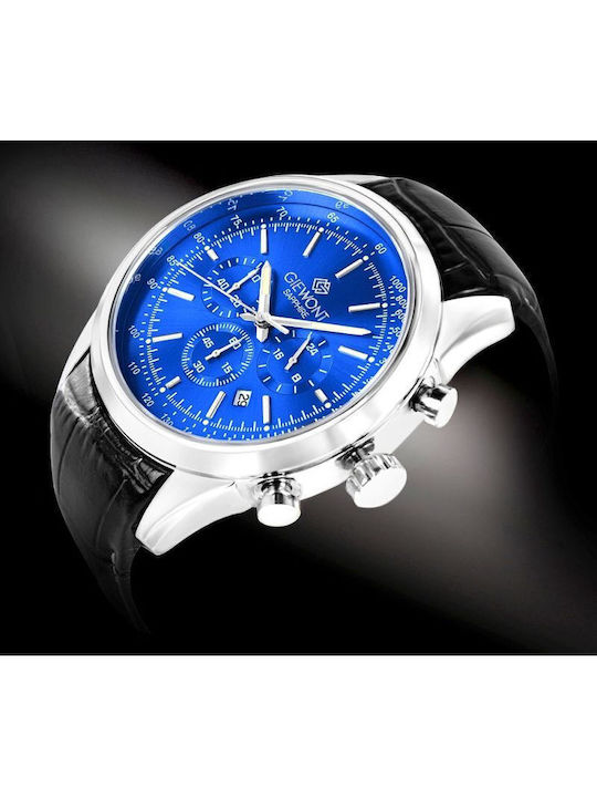 Giewont Battery Watch with Leather Strap