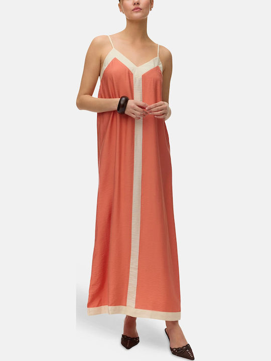 Summer Maxi Dress Langoustino
