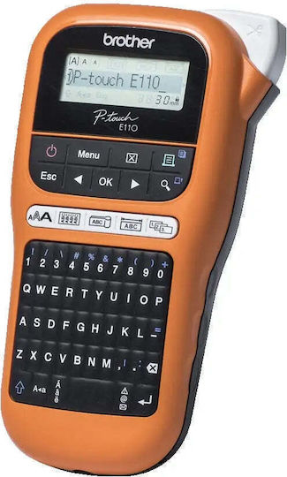 Brother PT-E110VP Ετικετογράφος Μαύρος