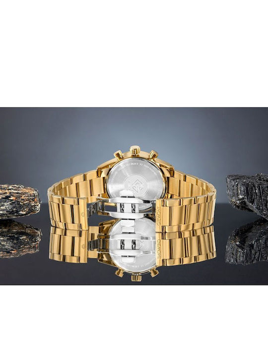 Giewont Battery Watch with Metal Bracelet