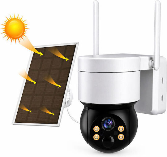 Jortan JT-8258PRO IP Κάμερα Παρακολούθησης Wi-Fi Αδιάβροχη Μπαταρίας