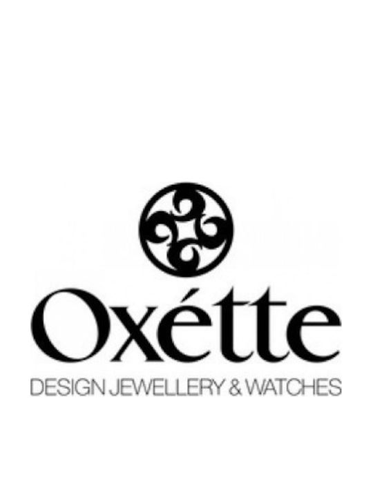 Oxette Σκουλαρίκια από Ασήμι Επιχρυσωμένα με Πέτρες Τιρκουάζ