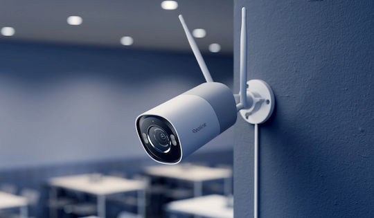 Reolink RP-WCB8MZ IP Κάμερα Παρακολούθησης Wi-Fi 4K Αδιάβροχη με Ηχείο και Φακό 2.7-13.5mm