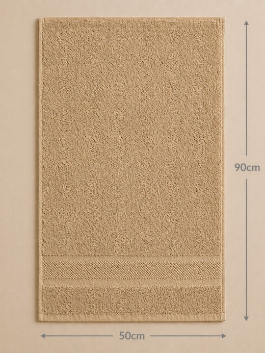 Kotonia Home Prosop De Față 50x90cm Multicolor 6 Bucăți Greutate 400gr/m²