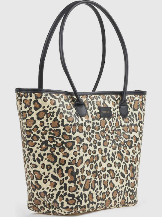 Verde Stoff Strandtasche Mehrfarbige