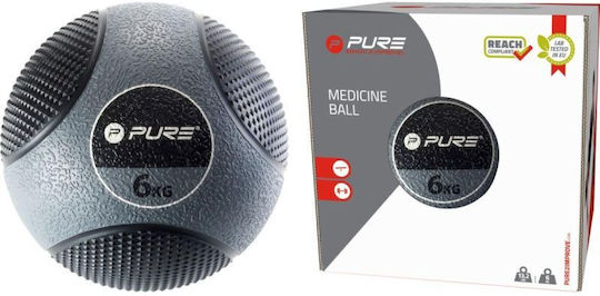Pure2Improve Minge Medicină 6kg în culoare Negru