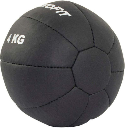 Enero Medicine Exercise Ball 4kg in Black Color
