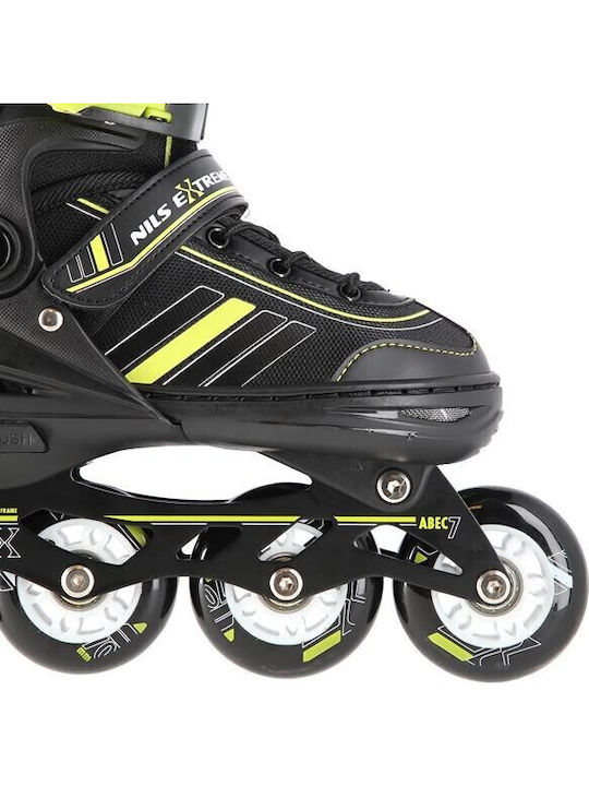 Inline Αυξομειούμενα Rollers Μαύρα Παιδικά