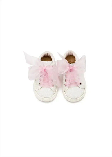 Babywalker Taufschuhe für Mädchen Stoff Turnschuhe Sappio Mílo