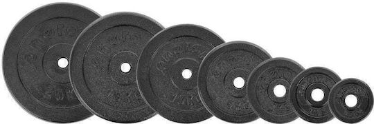 Sportop Set of Plates Metal 1 x 2kg Ø28mm