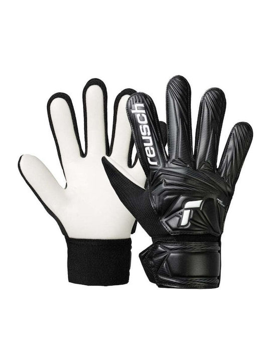 Reusch Reusch Attrakt Starter Solid Jnr Γάντια Τερματοφύλακα Παιδικά Μαύρα