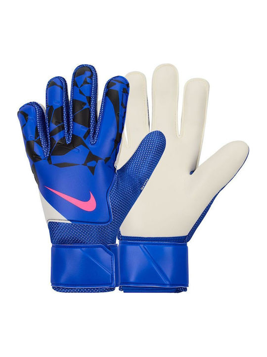 Nike Match Γάντια Τερματοφύλακα Ενηλίκων Μπλε
