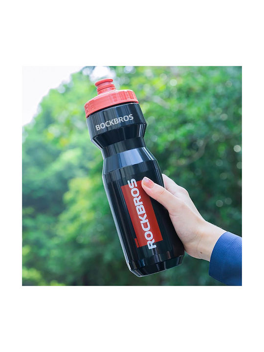 Rockbros Παγούρι Πλαστικό Ποδηλάτου 750ml Διάφανο