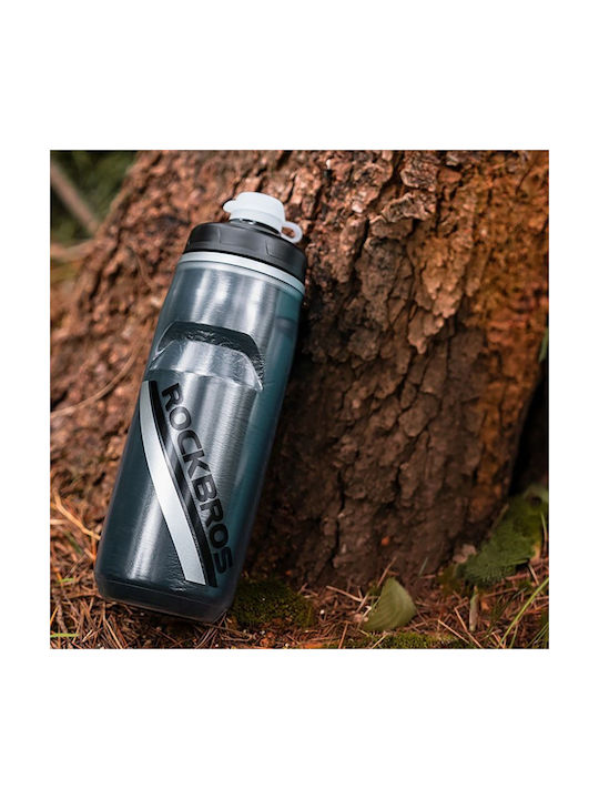 Rockbros Sticlă De Apă Pentru Ciclism 620ml Neagră