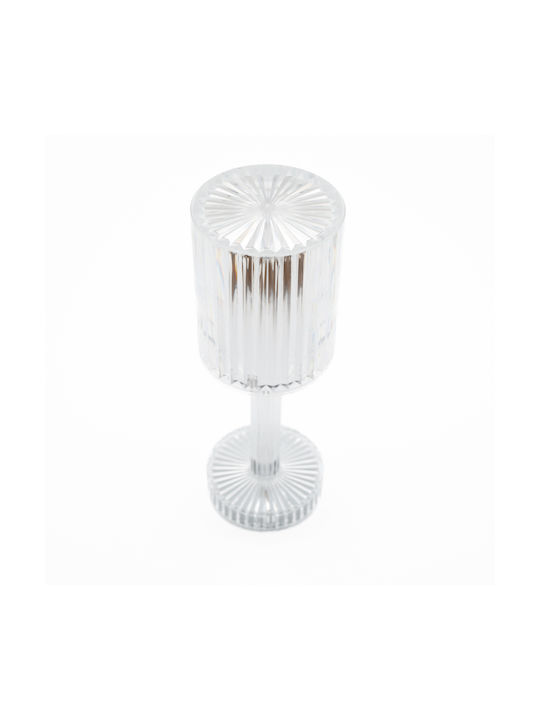 TnS Table Lamp with White Shade and Base