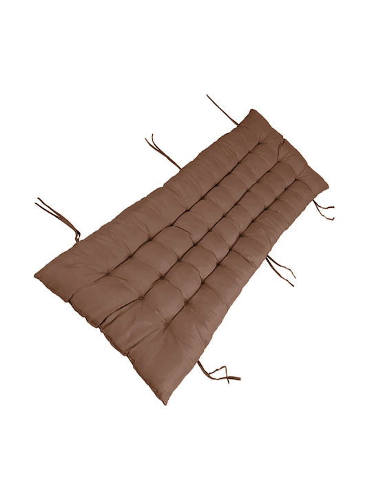 Μαξιλάρι Ξαπλώστρας με Πλάτη Brown 50x165εκ.