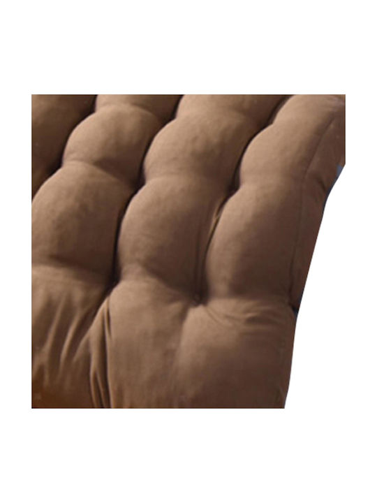 Μαξιλάρι Ξαπλώστρας με Πλάτη Brown 50x165εκ.