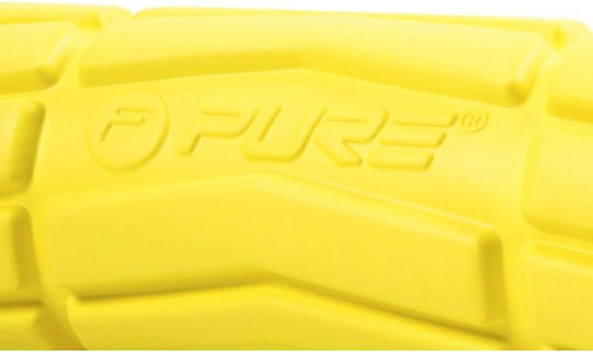 Pure2Improve Soft Κύλινδρος Μασάζ Κίτρινος 36cm